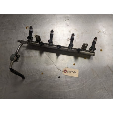 01F336 Fuel Injectors Set With Rail From 2010 Nissan Rogue  2.5 16600JA000 Japan Built
